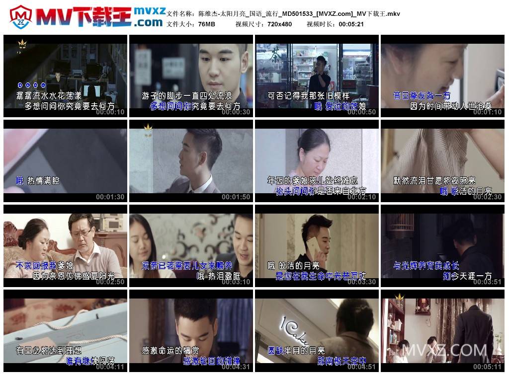 陈维杰-太阳月亮_国语_流行_MD501533